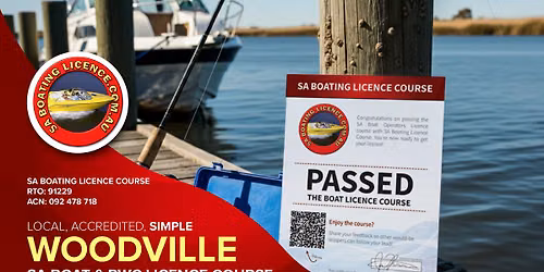 Woodville Boat & Jetski Licence
