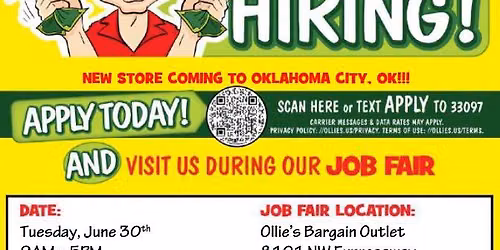 Oklahoma City, OK Job Fair!!!