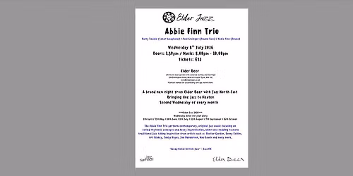 ELDER JAZZ: Abbie Finn Trio