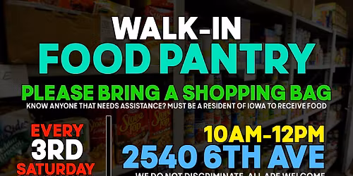 Walk-In Food Pantries