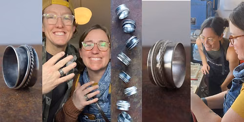 Spinner Ring Workshop (Metalsmithing\/Jewelry Class) - TICKET REQUIRED