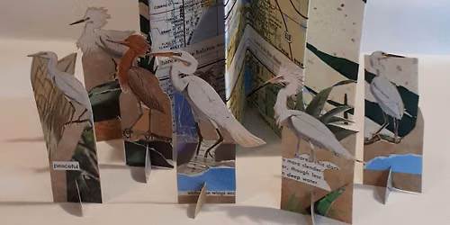 Book Art Workshop - Collage and Folded Pocket Books