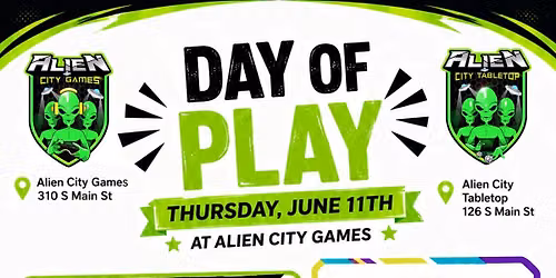 International Day of Play at Alien City Games