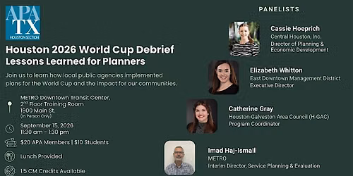 Houston 2026 World Cup Debrief: Lessons Learned for Planners