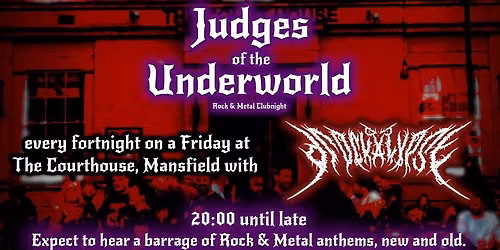 Judges Of The Underworld - Rock & Metal night