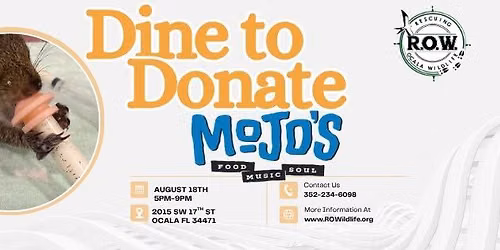Dine to Donate: Mojo's