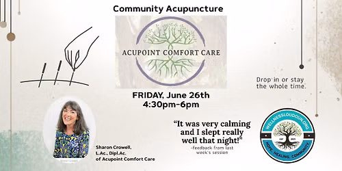 Community Acupuncture with Acupoint Comfort Care