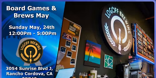 Board Games & Brews: Log-off brewing