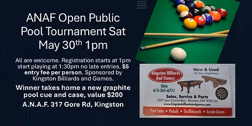 Public Pool Tournament