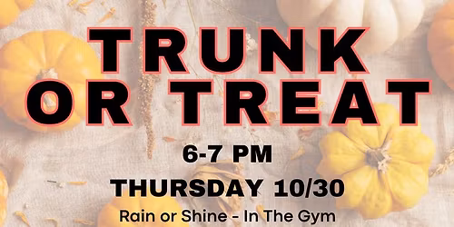 Trunk of Treat