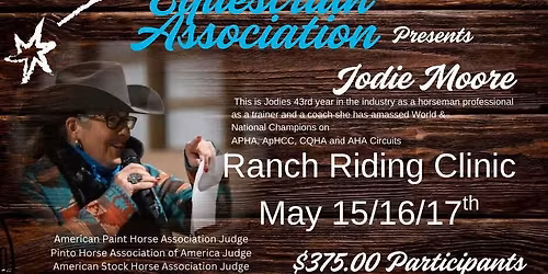 Jodie Moore Ranch Riding Clinic