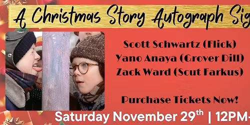 A Christmas Story Autograph Signing
