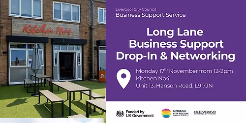 Long Lane: Business Support Drop-In & Networking