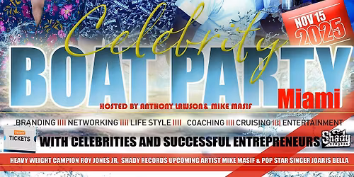 Copy of Celebrity Boat Party in Miami