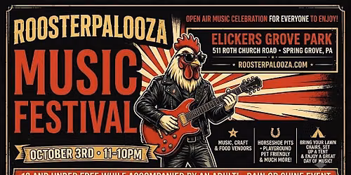 Roosterpalooza Fall Music Festival