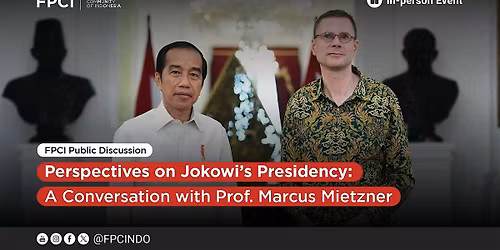Perspectives on Jokowi\u2019s Presidency: A Conversation with Marcus Mietzner