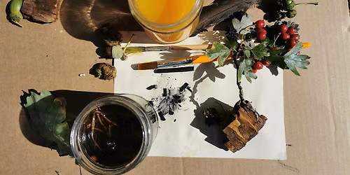 Natural Inks and Scrapbooking Workshop Centre for Wildlife Gardening