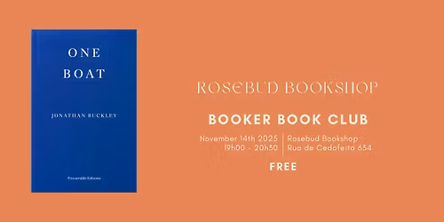Rosebud Bookshop - Booker Book Club