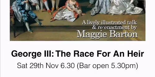 MAGGIE BARTON TALK at PARADE HOUSE