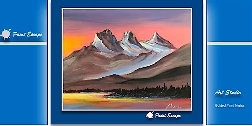 Paint Night - Three Sisters Sunset