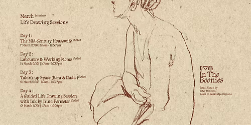 March Life Drawing Sessions \u2014 Women: The Mid-Century Housewife