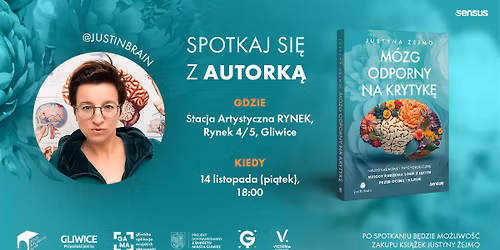 Nie przejmuj si\u0119 krytyk\u0105 i hejtem! Dowiedz si\u0119, jak to zrobi\u0107 [SPOTKANIE Z JUSTYN\u0104 \u017bEJMO]