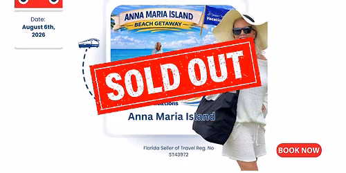 \ud83c\udf34 Anna Maria Island Beach Day \u2600\ufe0f | Departing from The Villages\u00ae