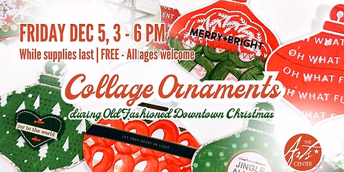 Make Collage Ornaments
