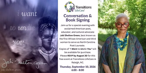 The Language of Grief: Poetry, Presence and Hope with Jaki Shelton Green