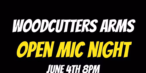 Woodcutters Arms Open Mic with guest act Verona Acoustic Duo