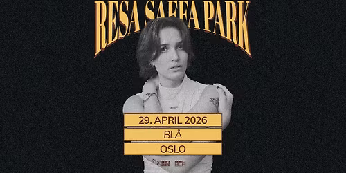 Resa Saffa Park \/ BL\u00c5 \/ Pres. av FKP Scorpio