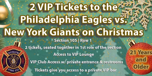 Philadelphia Eagles at New York Giants at MetLife Stadium