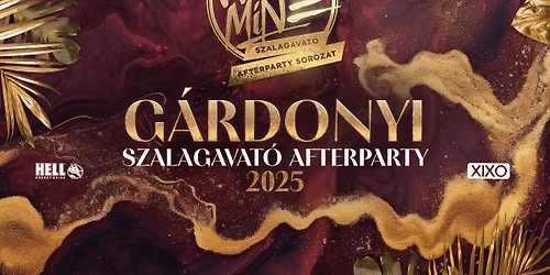 G\u00c1RDONYI \u2718 WORLD IS MINE Szalagavat\u00f3 Afterparty | 2025\/11\/14 \u00bb @THE DOWNTOWN