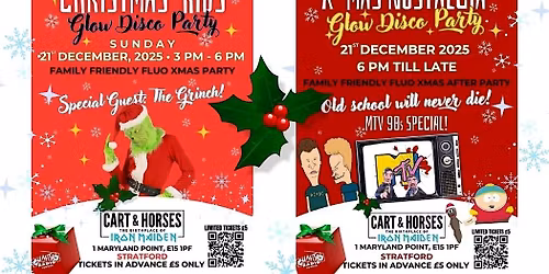 CHRISTMAS GLOW DISCO PARTY