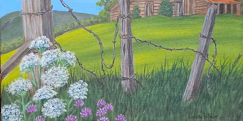 Acrylics on Canvas: House