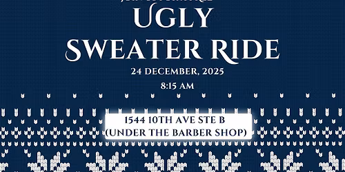 Ugly Sweater Ride! FREE