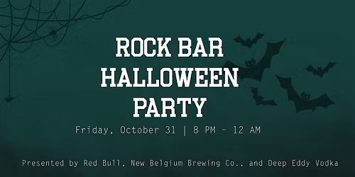 Rock Bar Halloween Party