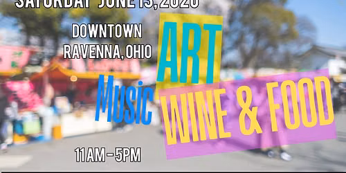 The 10th Annual Art on Main in Ravenna Ohio with Quivering Hinge
