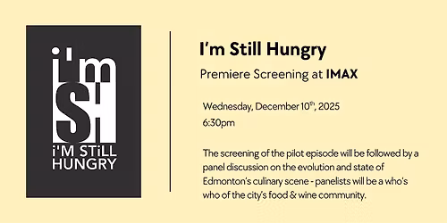 I'M STILL HUNGRY - Pilot Episode Screening at IMAX