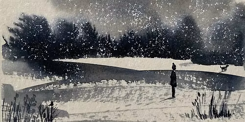 Winter Wonderlands - Mini Watercolour Workshop (AFTERNOON)