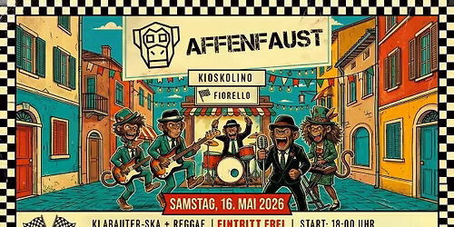 Affenfaust im Kiosk Fiorello\/Hemsbach