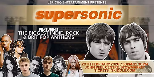 Supersonic - Indie Rock & Brit Pop Anthems