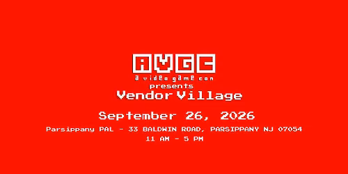 AVGC: Vendor Village 2026