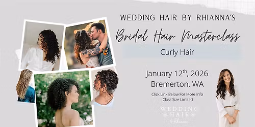 Bridal Hair Masterclass \/ Curly Edition
