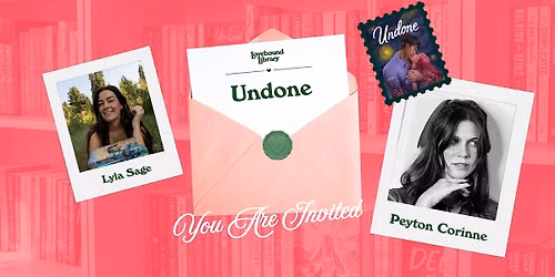 Undone by Peyton Corinne Release Hosted by Lovebound Library