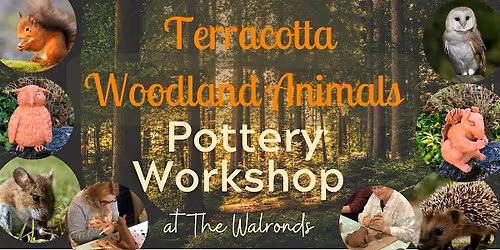 Woodland Animal Sculpture Pottery Workshop