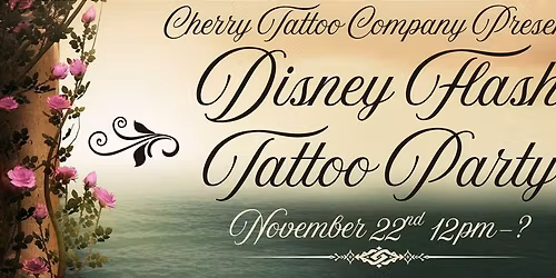 Disney Themed Flash Tattoo Party
