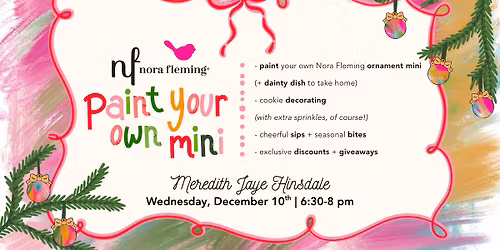 Paint Your Own Mini Party: Hinsdale