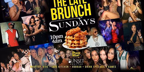 THE LATE BRUNCH SUNDAYS! ROOFTOP GAME NIGHT