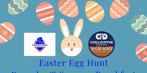 Easter Egg Hunt Pancake & Sausage Breakfast benefit for Freedom Paws Service Dogs